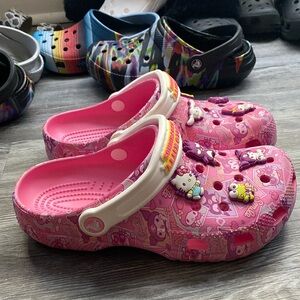 Hello kitty crocs :)